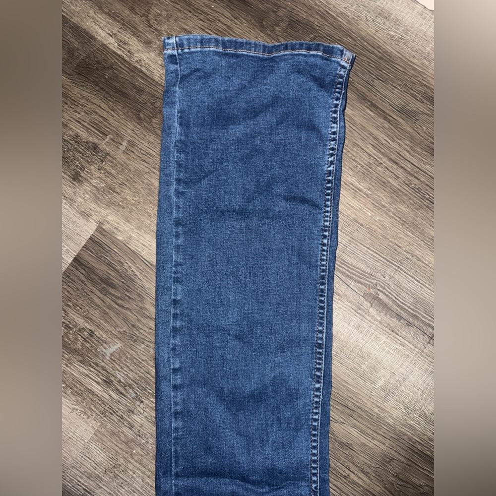 We The Free Free People Women’s Button Fly Flare Jeans Size 27 - Picture 4 of 8